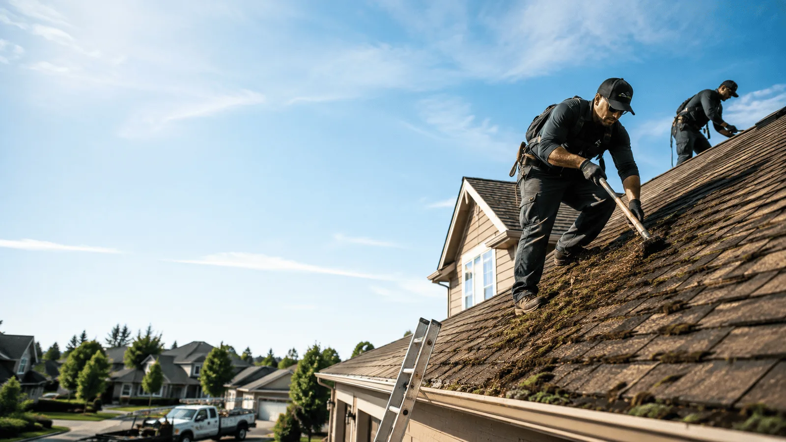 Roof Moss Removal in Washington, KS near me